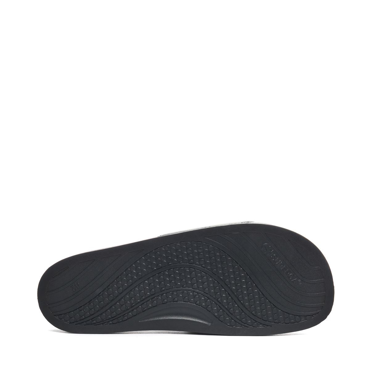 superga slides in black