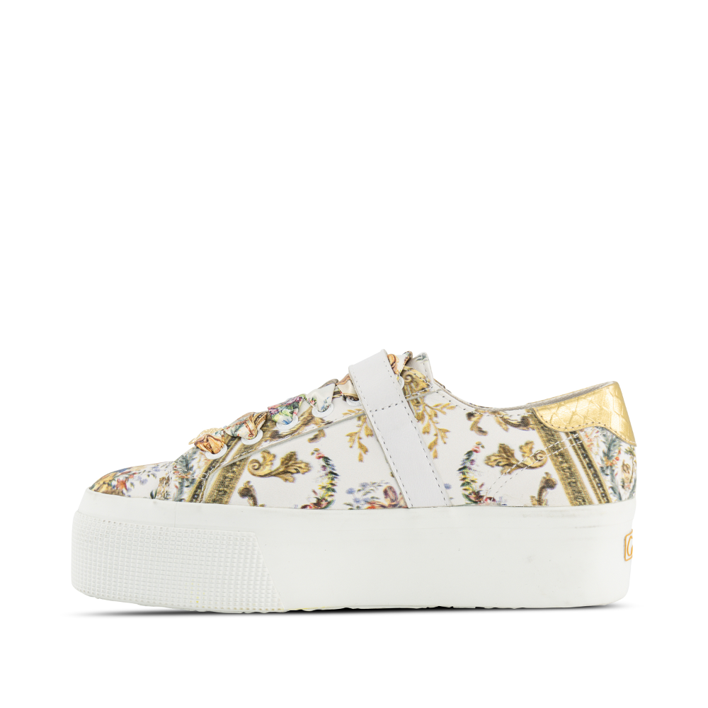 superga x camilla platform sneaker printed