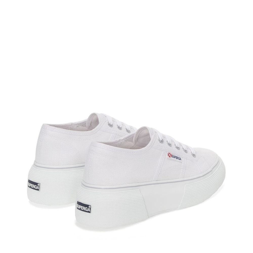 superga white platform sneaker