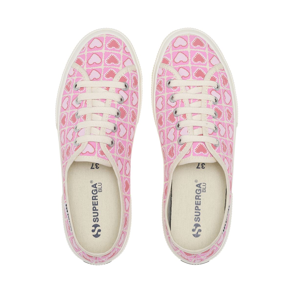 3750 HEART CROCHET PRINT LEGGERA