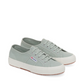 Superga blue canvas shoe with rubber sole