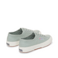 Superga blue canvas shoe with rubber sole