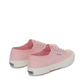 Superga pink sneaker side view