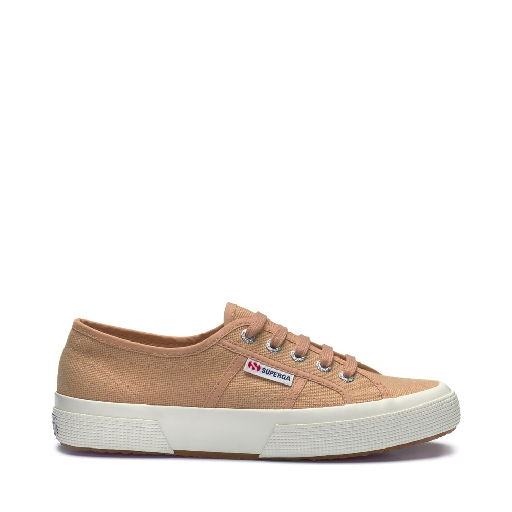 Superga canvas shoe with rubber sole