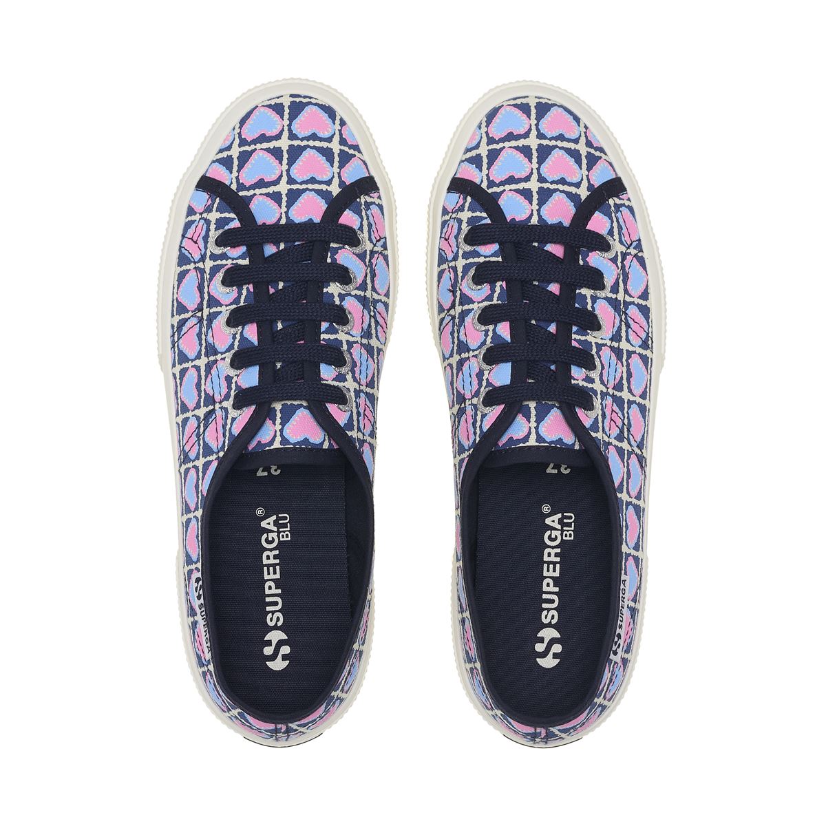 3750 HEART CROCHET PRINT LEGGERA