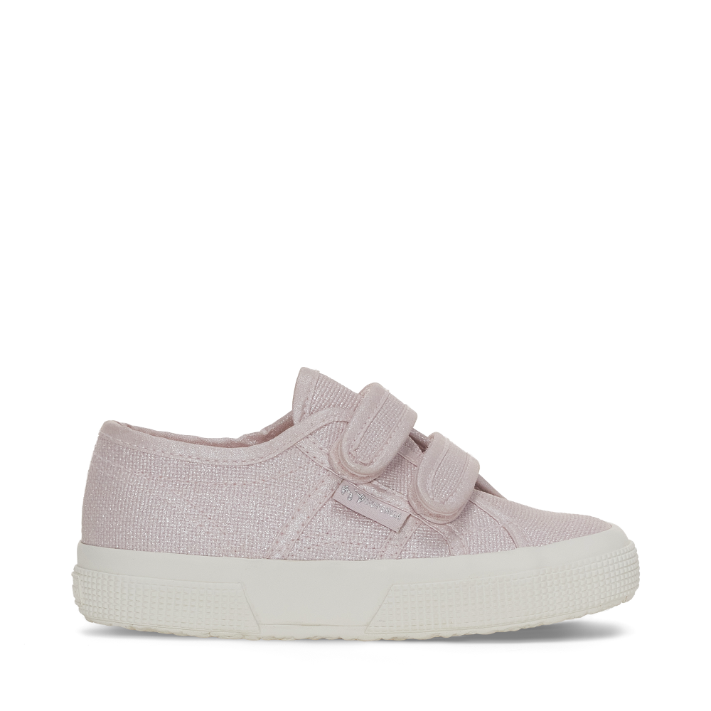 Superga kids pink shoes with straps