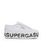 Superga white platform sneaker