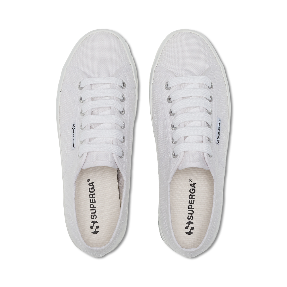 Superga white 2025 platform sneakers