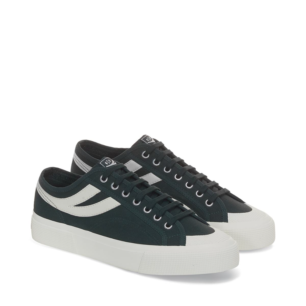 Superga top panatta black