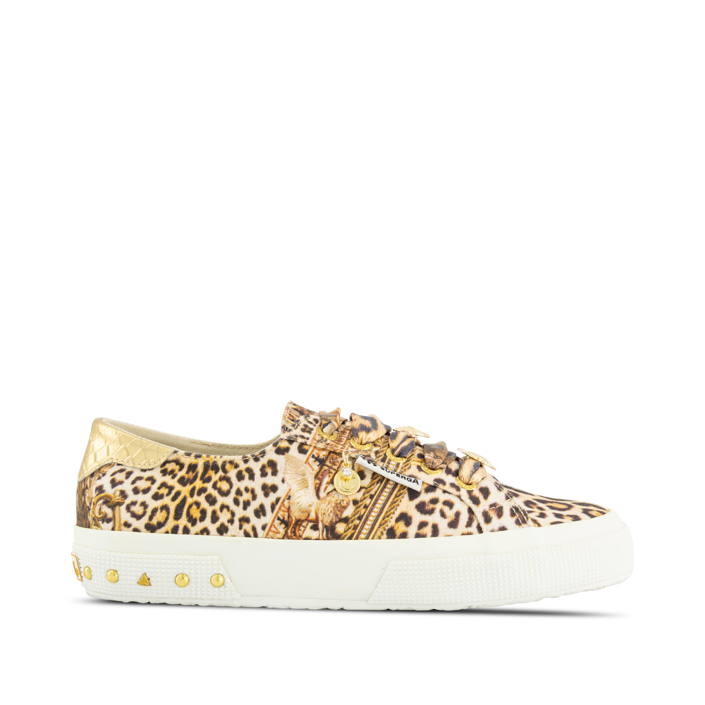 superga x camilla sneaker leopard pint