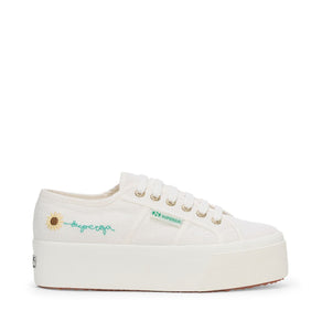 2790 PLATFORM LINEN EMBROIDERY SUNFLOWER