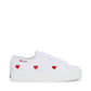 3740 PLATFORM HEARTS VEGAN MATERIAL LEGGERA
