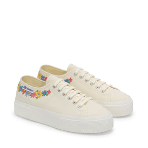 3740 PLATFORM FLOWER PRINT LEGGERA
