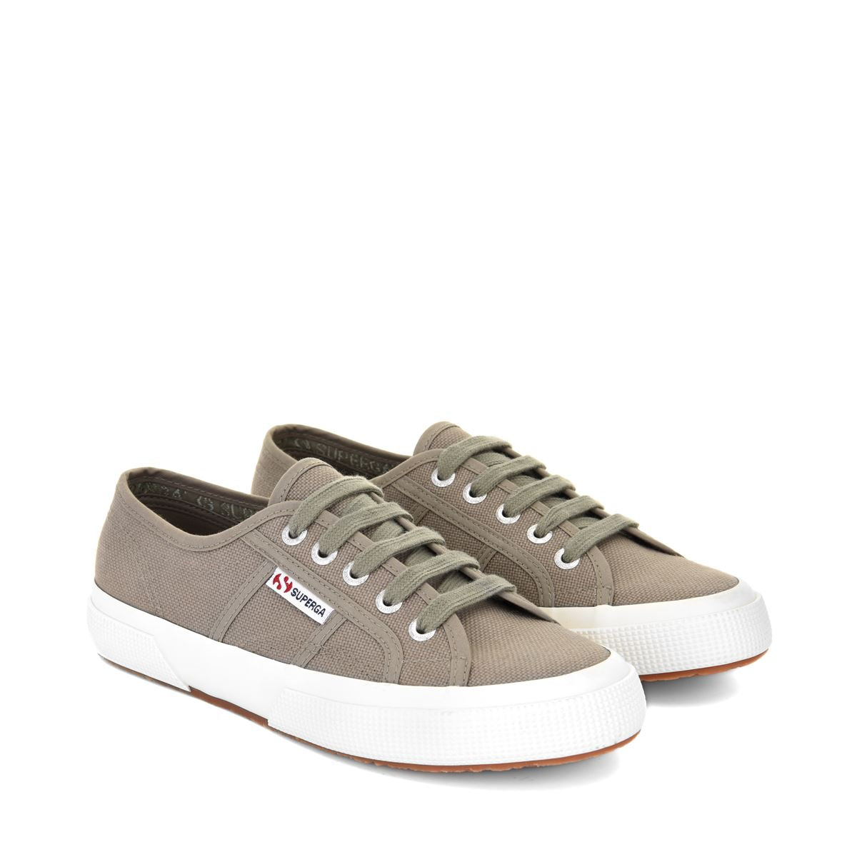 Green sale superga shoes