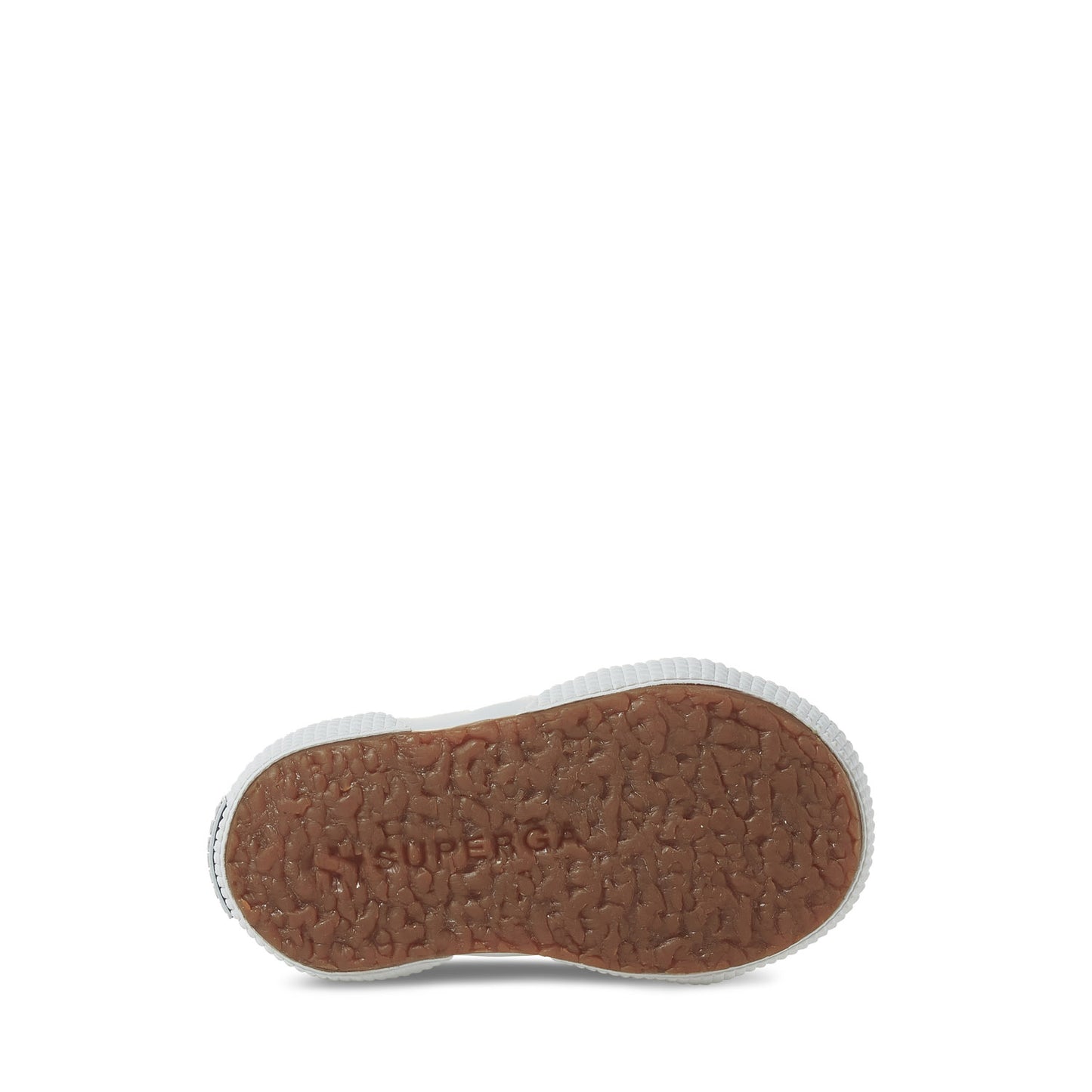 baby Superga shoe rubber sole in brown